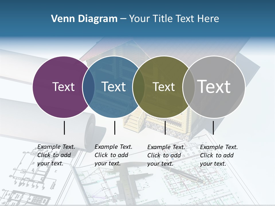 Concrete Housing Steel PowerPoint Template