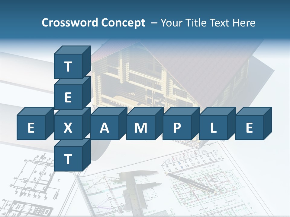 Concrete Housing Steel PowerPoint Template