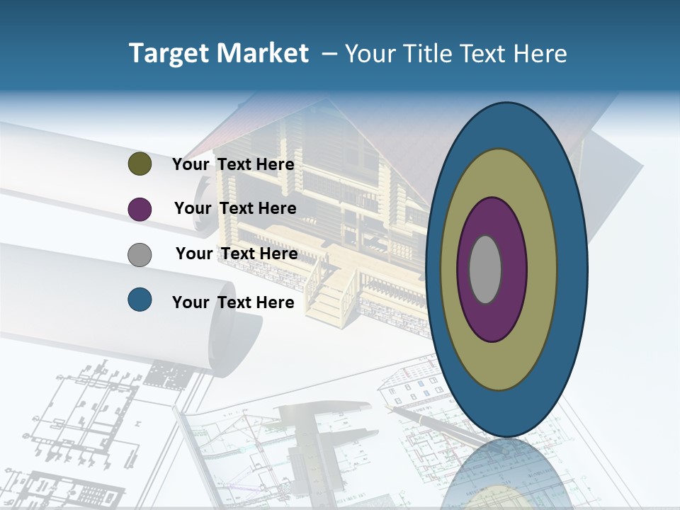 Concrete Housing Steel PowerPoint Template