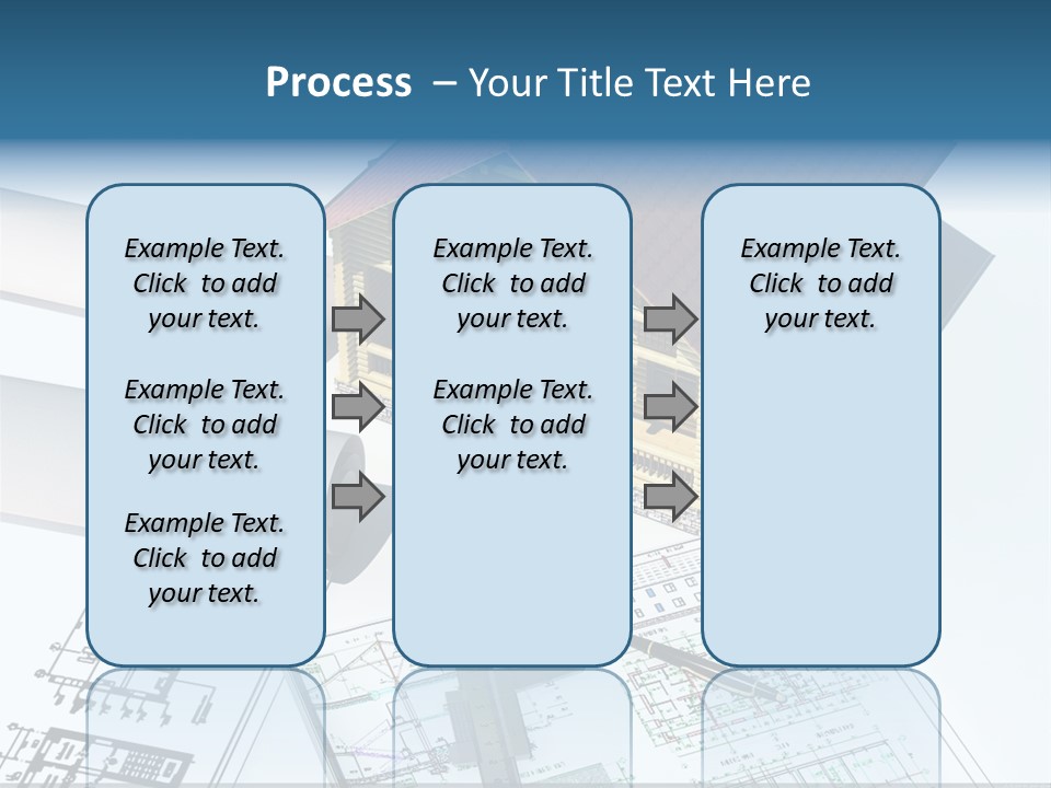 Concrete Housing Steel PowerPoint Template