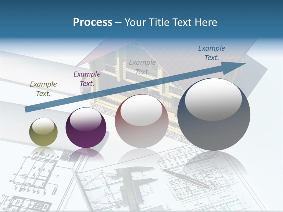 Concrete Housing Steel PowerPoint Template