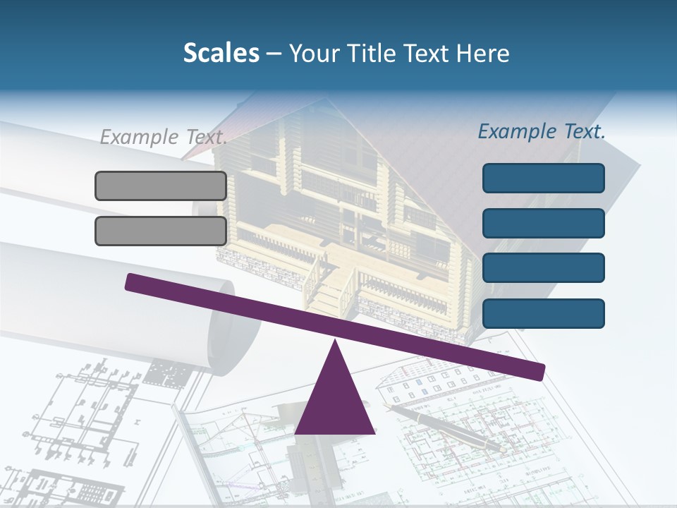 Concrete Housing Steel PowerPoint Template