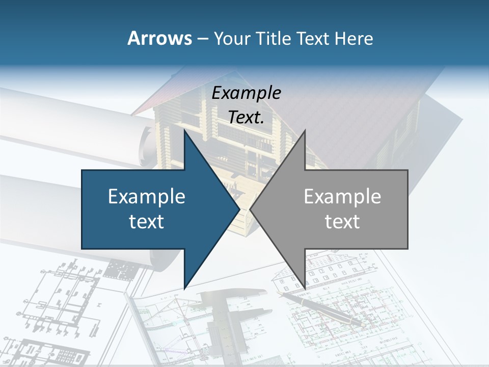 Concrete Housing Steel PowerPoint Template