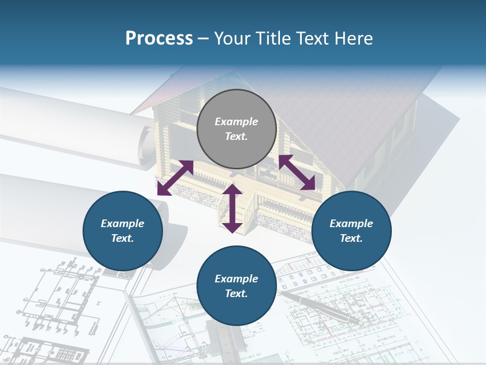 Concrete Housing Steel PowerPoint Template