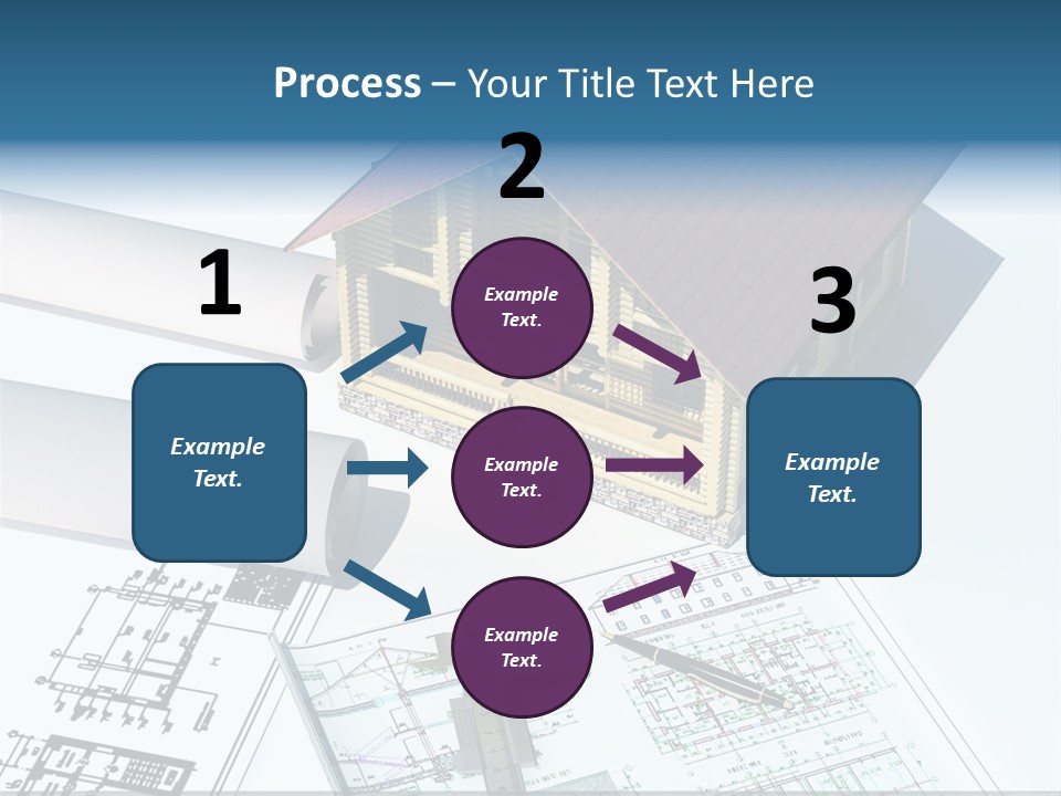 Concrete Housing Steel PowerPoint Template