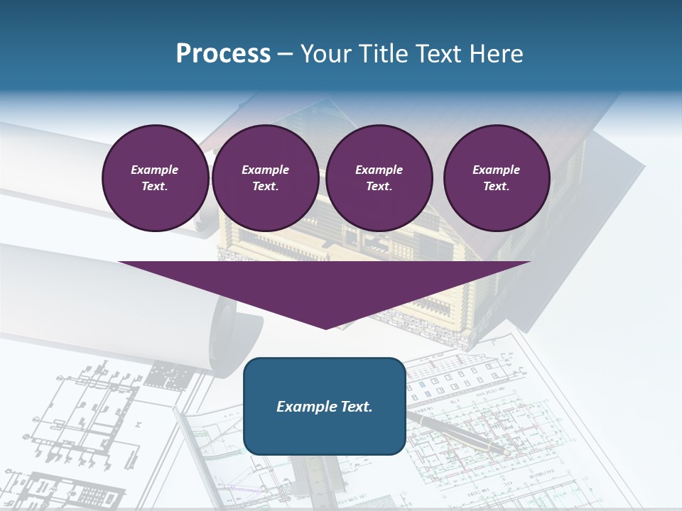 Concrete Housing Steel PowerPoint Template