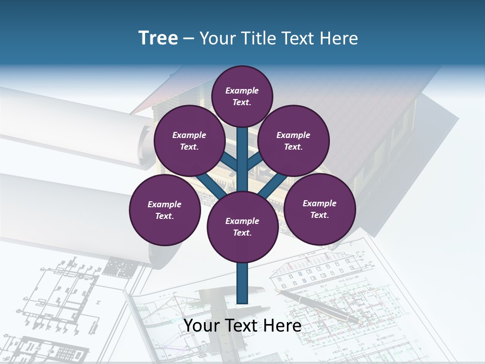 Concrete Housing Steel PowerPoint Template