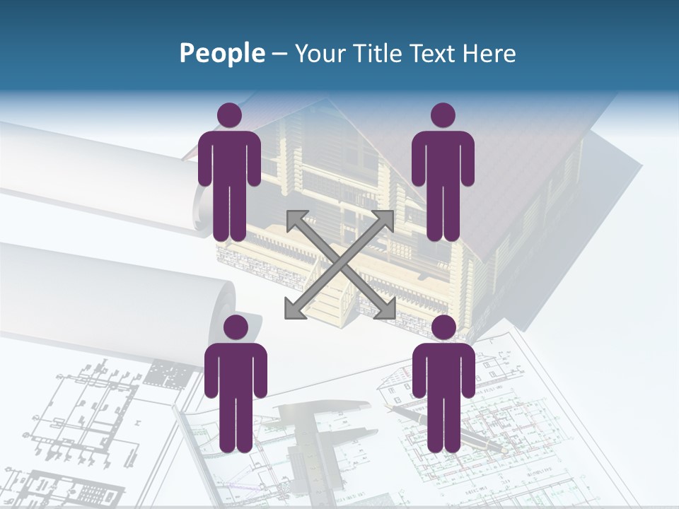 Concrete Housing Steel PowerPoint Template