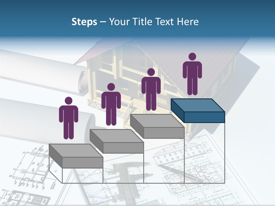 Concrete Housing Steel PowerPoint Template