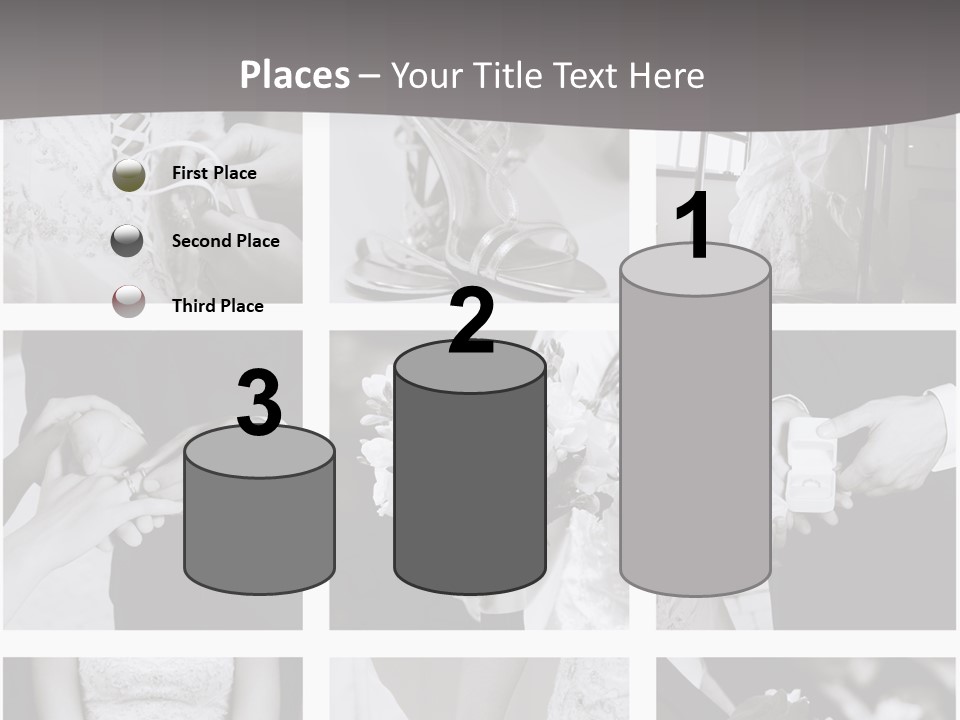 Wedding Collage Backgrounds PowerPoint Template