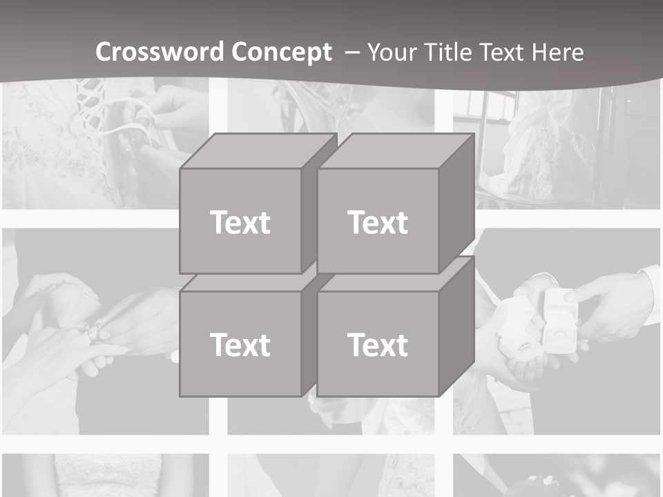 Wedding Collage Backgrounds PowerPoint Template