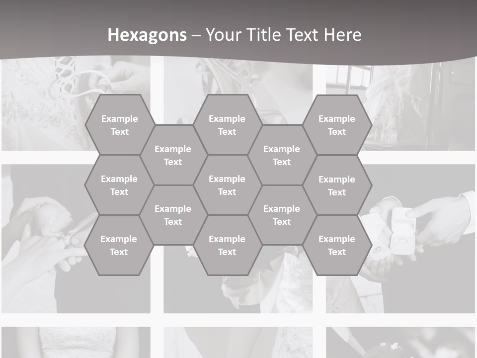 Wedding Collage Backgrounds PowerPoint Template