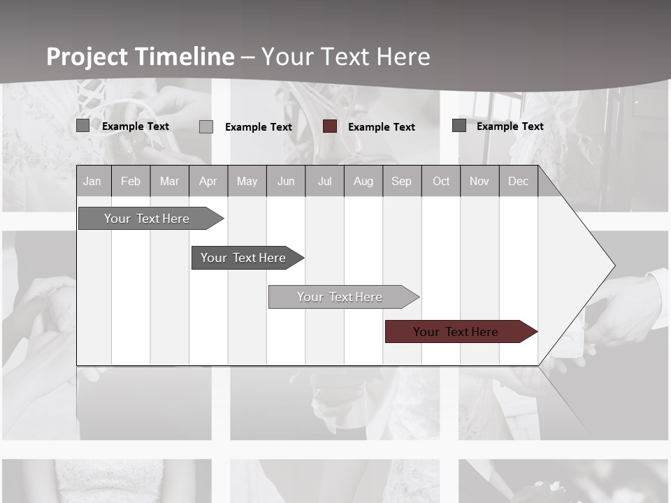 Wedding Collage Backgrounds PowerPoint Template