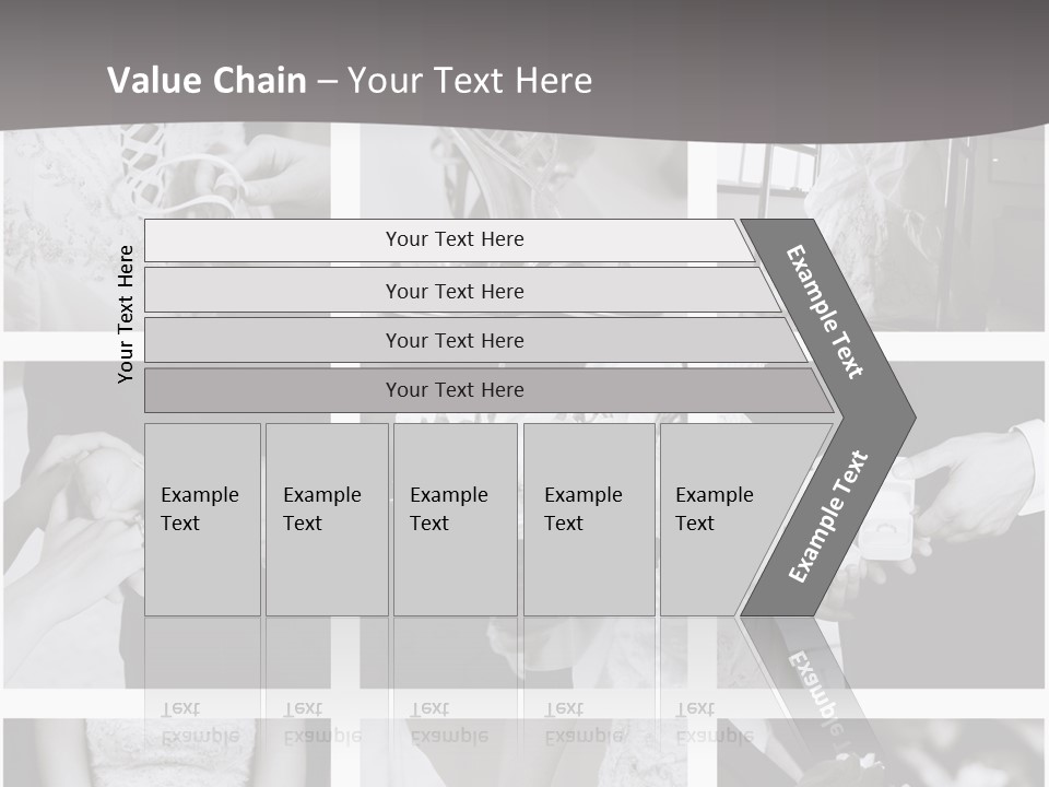 Wedding Collage Backgrounds PowerPoint Template