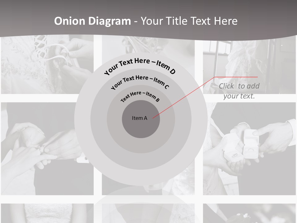 Wedding Collage Backgrounds PowerPoint Template