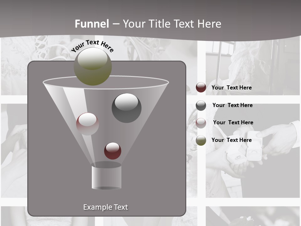 Wedding Collage Backgrounds PowerPoint Template