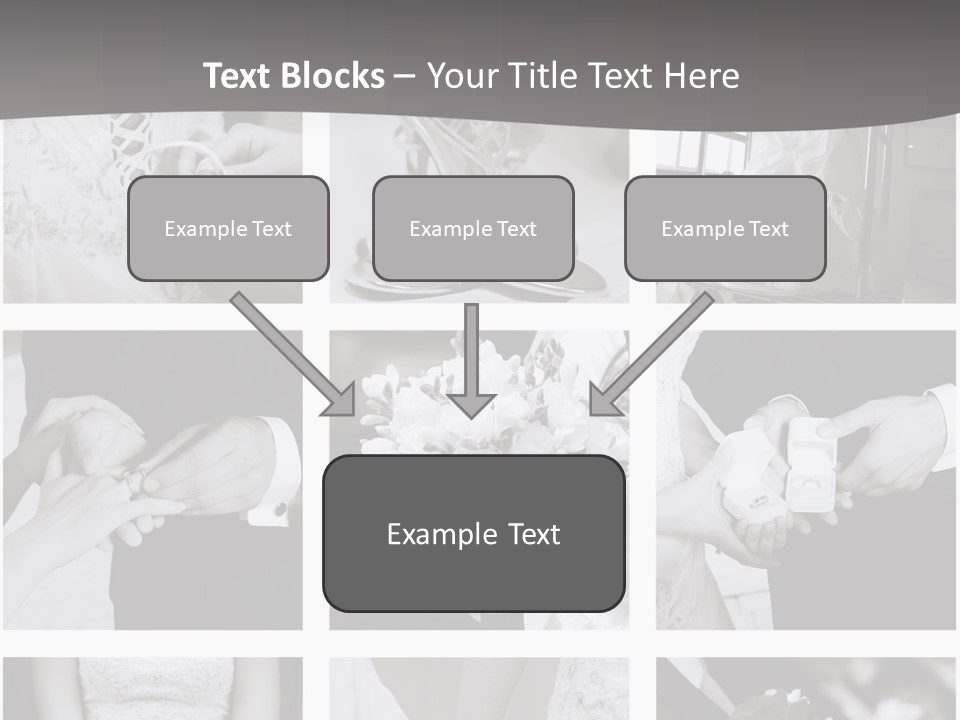 Wedding Collage Backgrounds PowerPoint Template