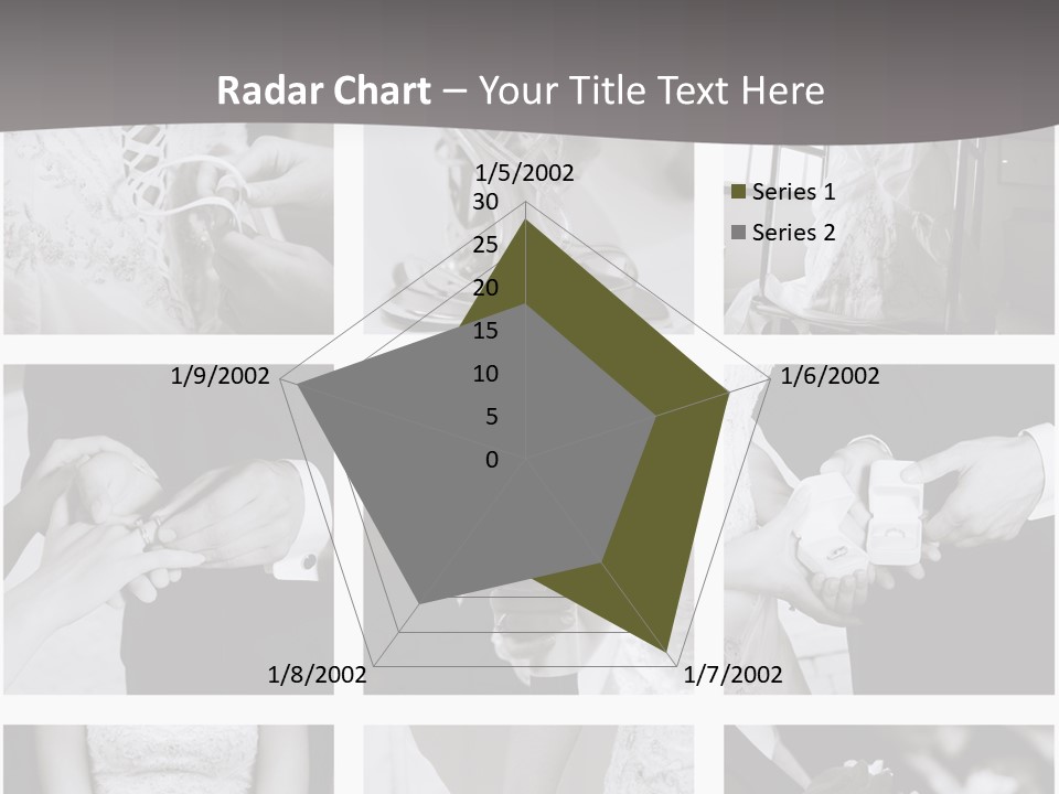 Wedding Collage Backgrounds PowerPoint Template