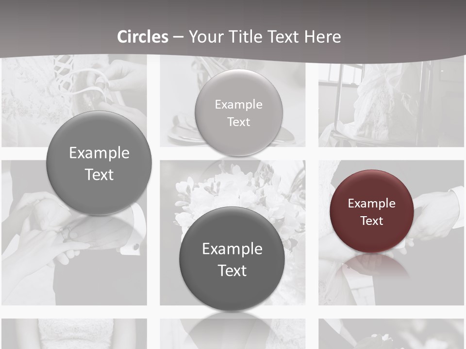 Wedding Collage Backgrounds PowerPoint Template