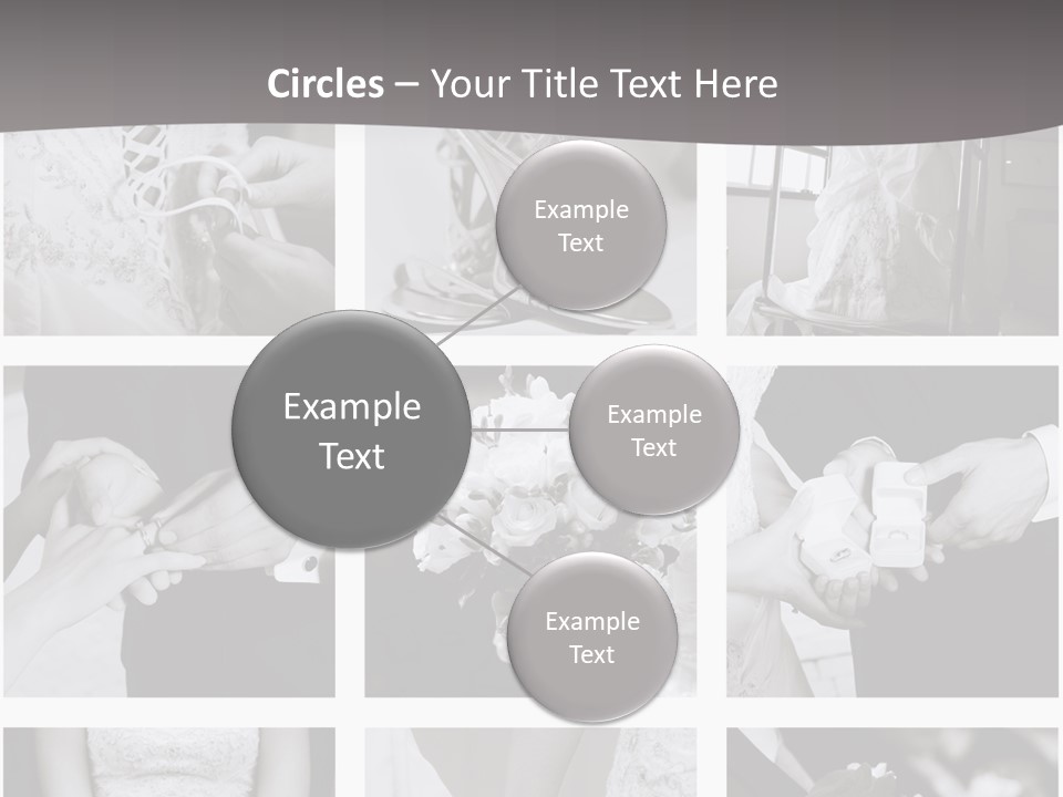 Wedding Collage Backgrounds PowerPoint Template