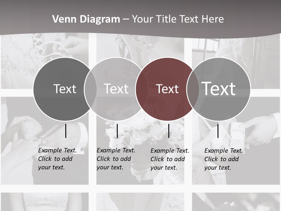 Wedding Collage Backgrounds PowerPoint Template