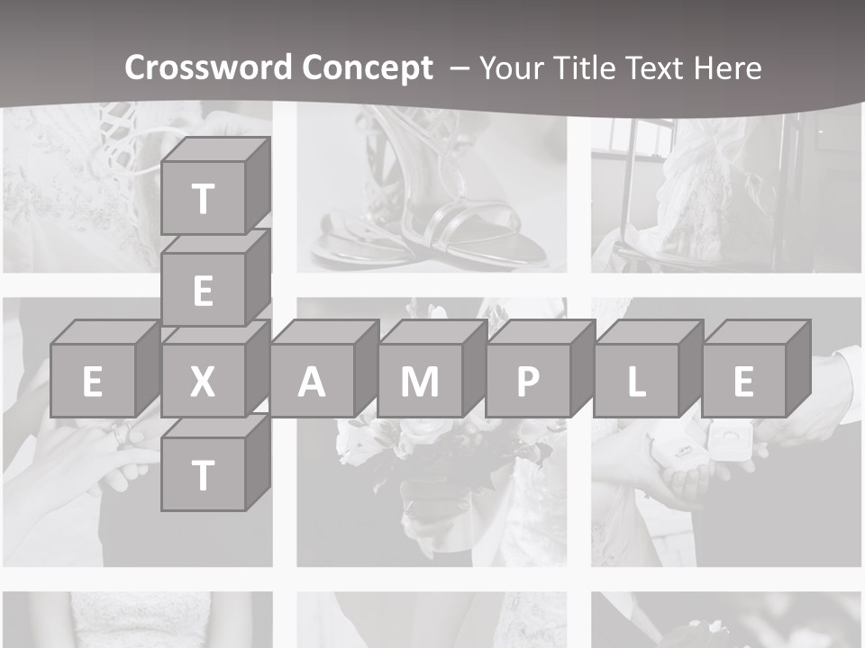 Wedding Collage Backgrounds PowerPoint Template