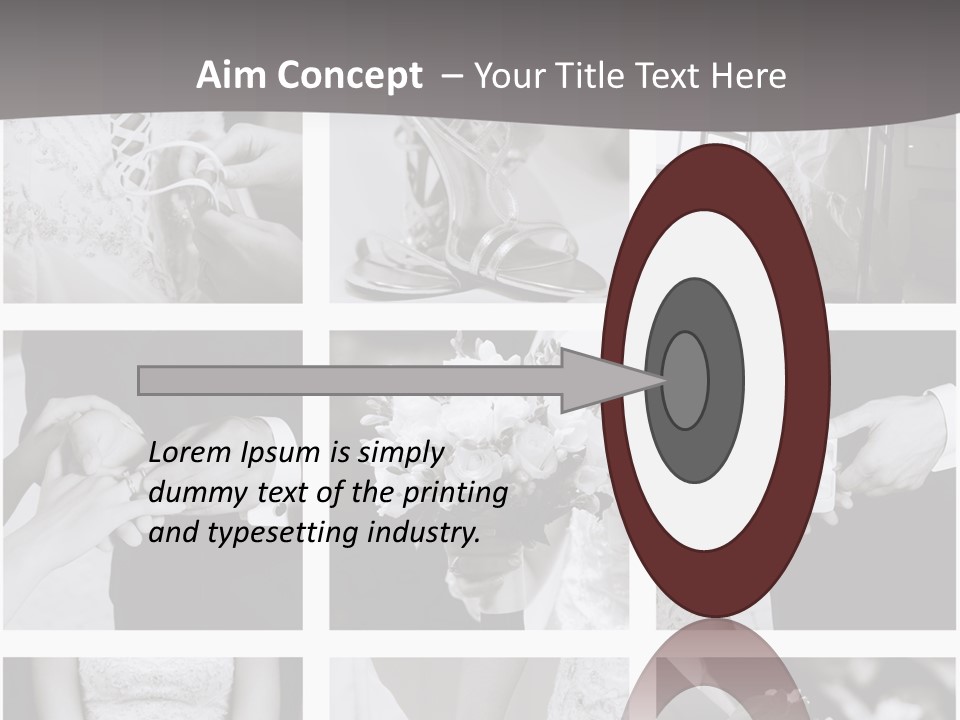 Wedding Collage Backgrounds PowerPoint Template