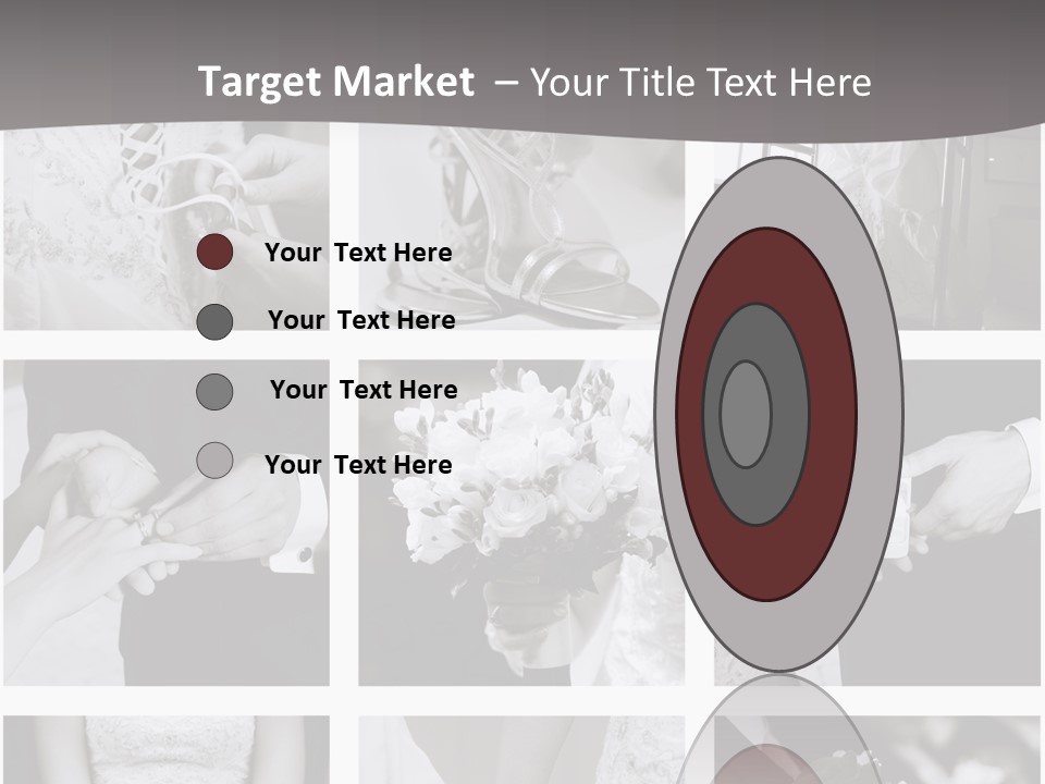 Wedding Collage Backgrounds PowerPoint Template