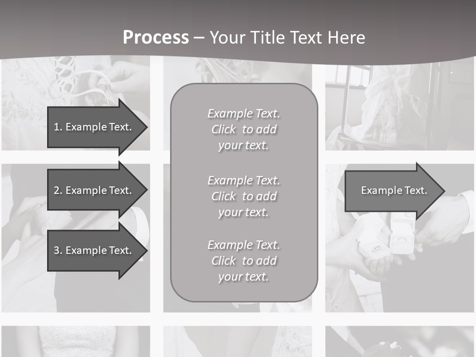 Wedding Collage Backgrounds PowerPoint Template