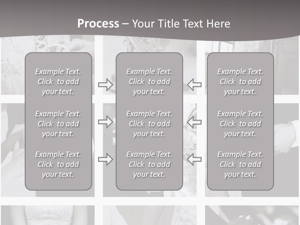 Wedding Collage Backgrounds PowerPoint Template