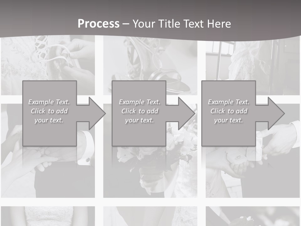 Wedding Collage Backgrounds PowerPoint Template