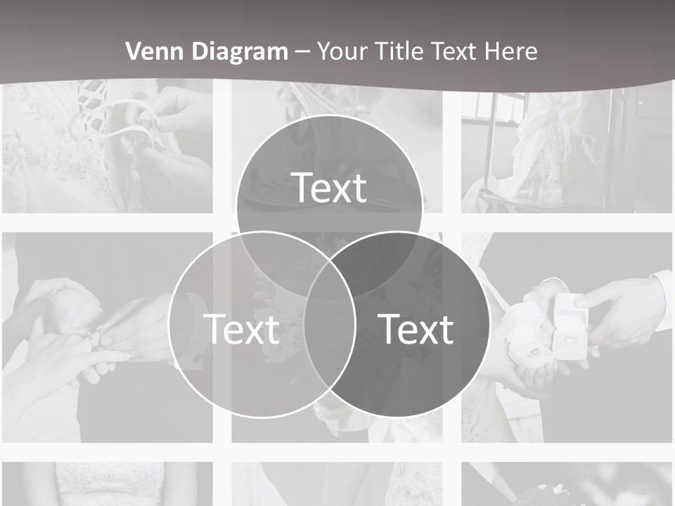 Wedding Collage Backgrounds PowerPoint Template