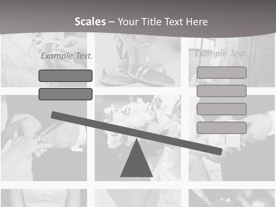 Wedding Collage Backgrounds PowerPoint Template