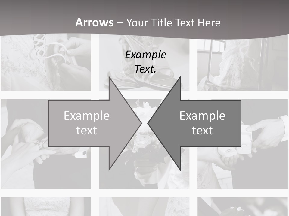 Wedding Collage Backgrounds PowerPoint Template