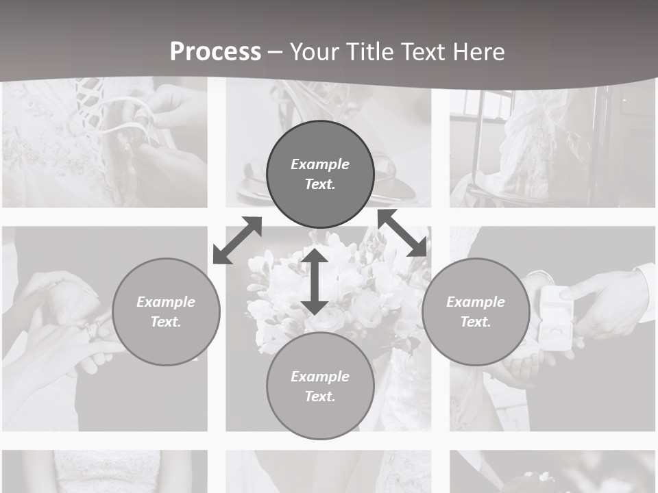 Wedding Collage Backgrounds PowerPoint Template