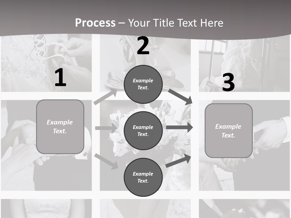 Wedding Collage Backgrounds PowerPoint Template