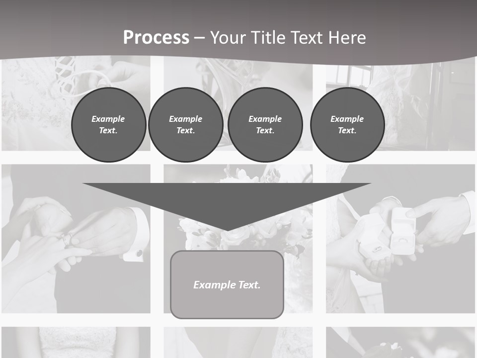 Wedding Collage Backgrounds PowerPoint Template