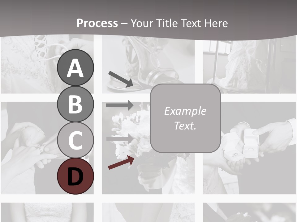 Wedding Collage Backgrounds PowerPoint Template