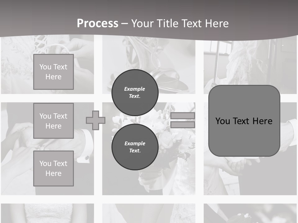 Wedding Collage Backgrounds PowerPoint Template