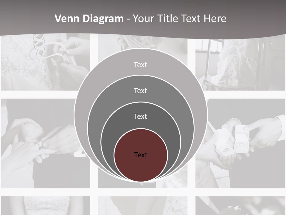 Wedding Collage Backgrounds PowerPoint Template