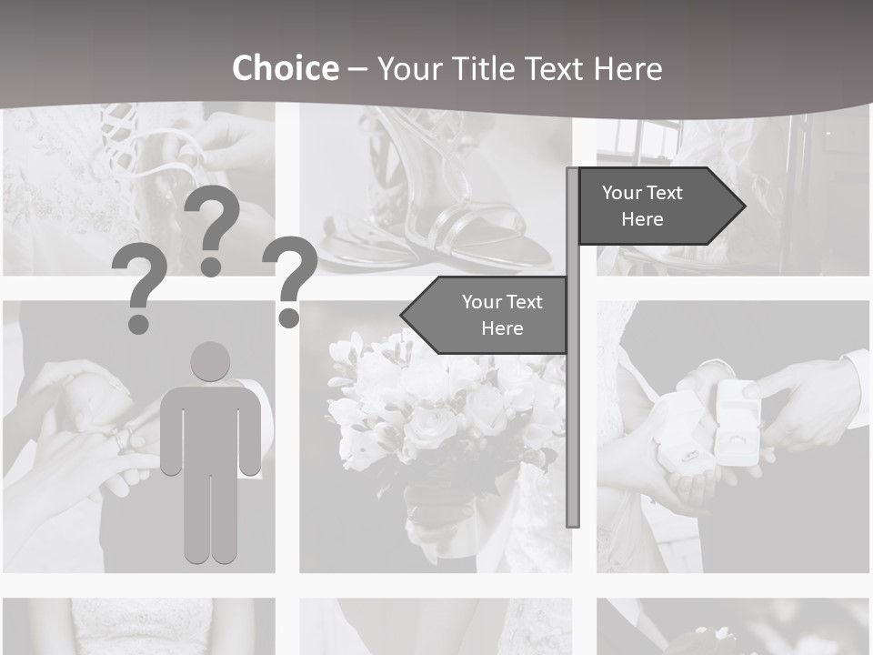 Wedding Collage Backgrounds PowerPoint Template