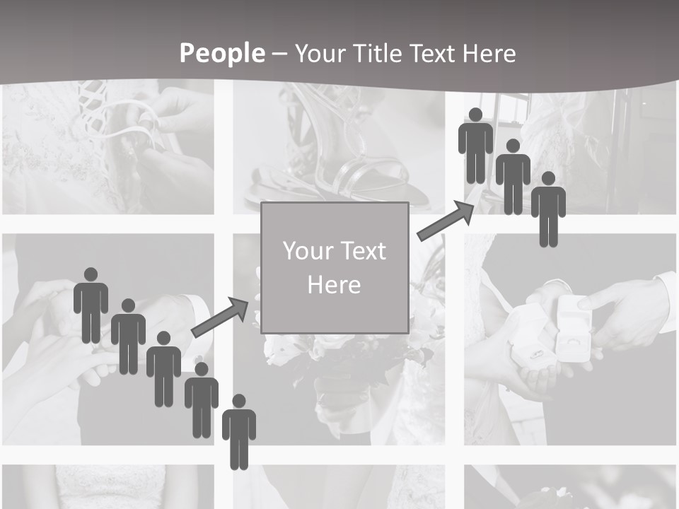 Wedding Collage Backgrounds PowerPoint Template