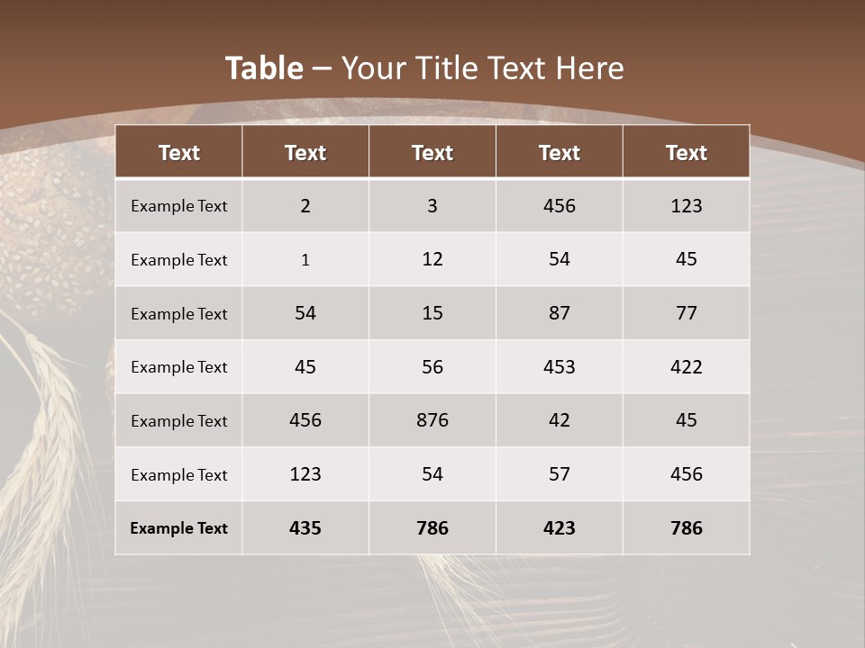 Bread PowerPoint Template