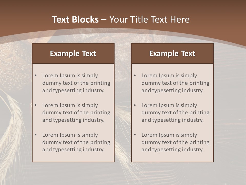 Bread PowerPoint Template