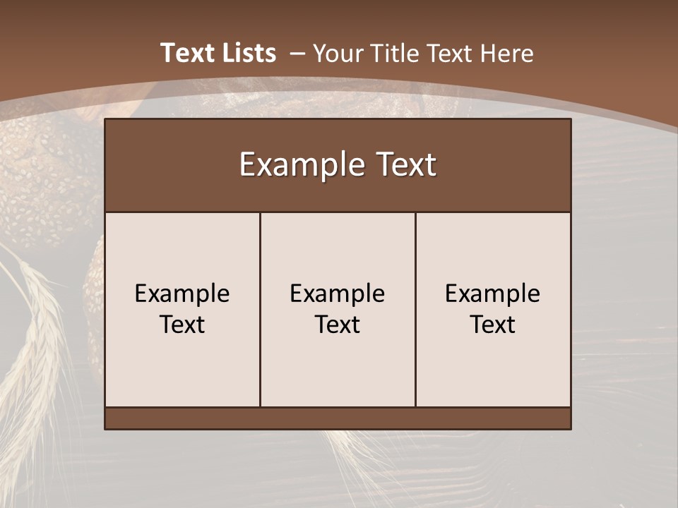 Bread PowerPoint Template