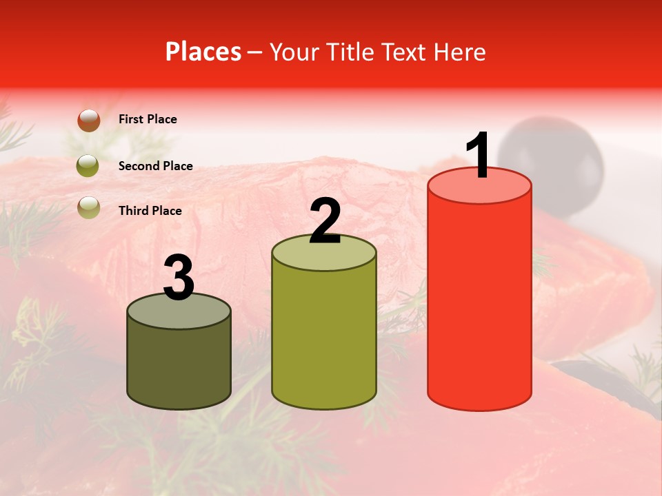 Seafood Object Refreshment PowerPoint Template