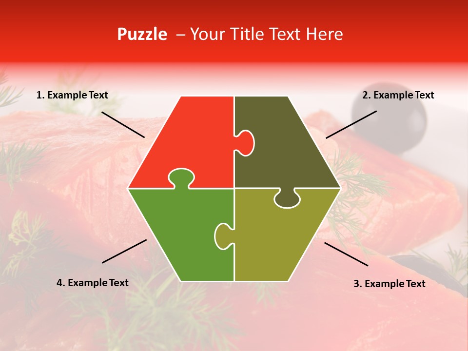 Seafood Object Refreshment PowerPoint Template