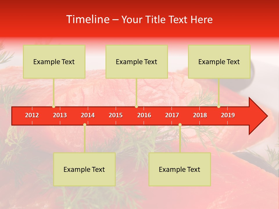 Seafood Object Refreshment PowerPoint Template