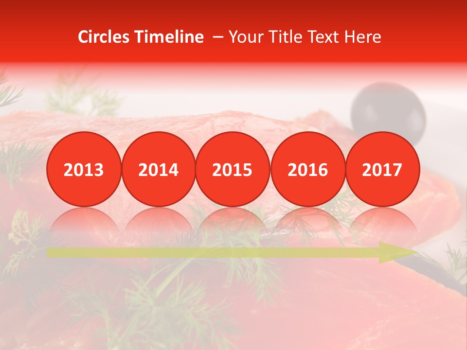 Seafood Object Refreshment PowerPoint Template