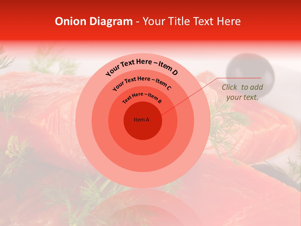 Seafood Object Refreshment PowerPoint Template